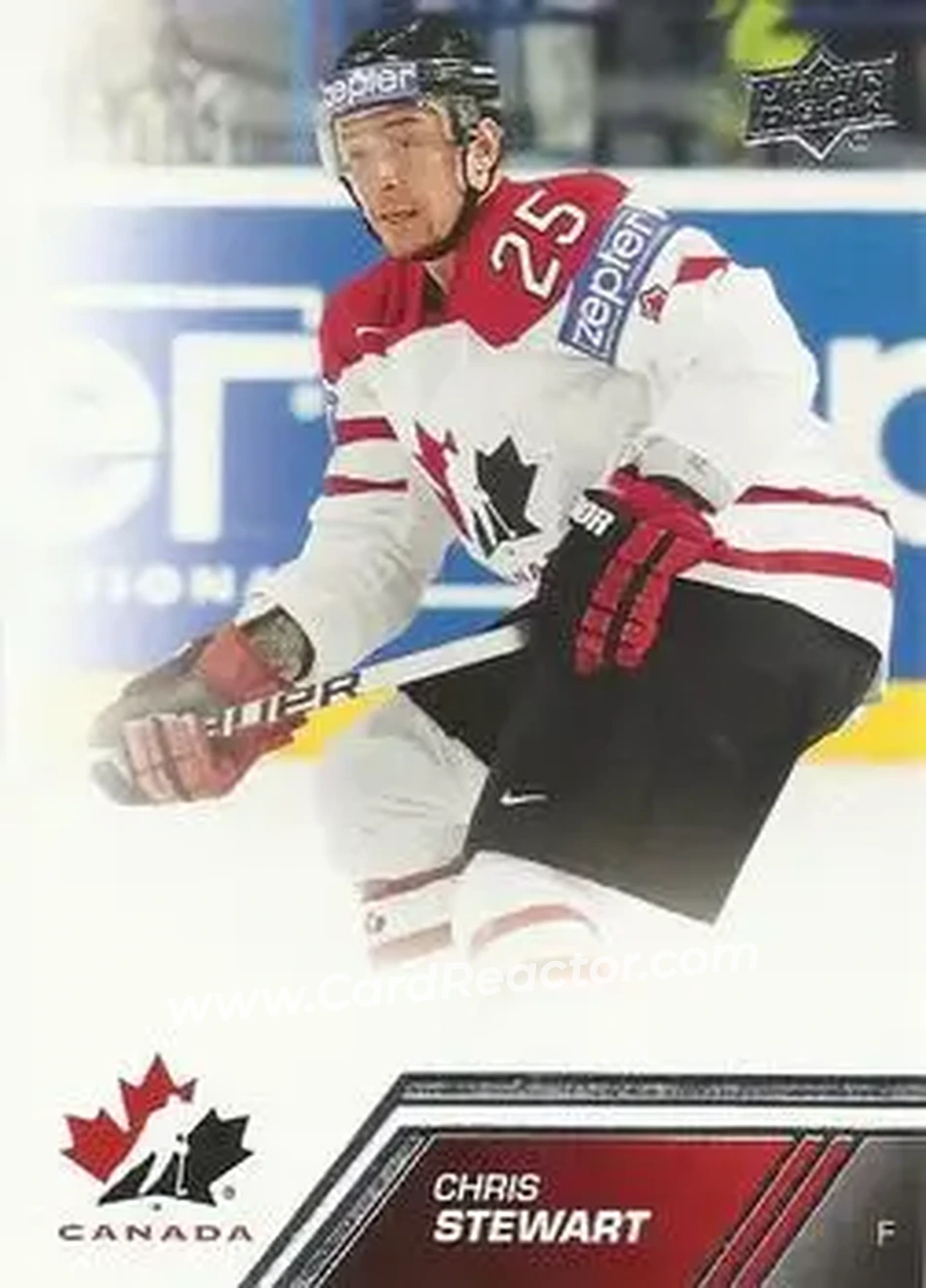 2013 Upper Deck Team Canada #28 - Chris Stewart - Canada - Front