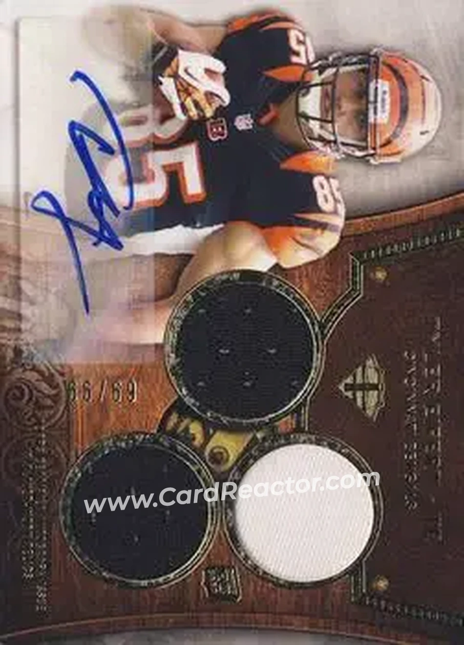 2013 Topps Triple Threads #110 - Tyler Eifert - Cincinnati Bengals - Front