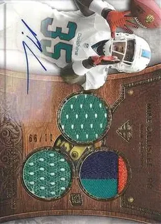 2013 Topps Triple Threads #115 - Mike Gillislee - Miami Dolphins