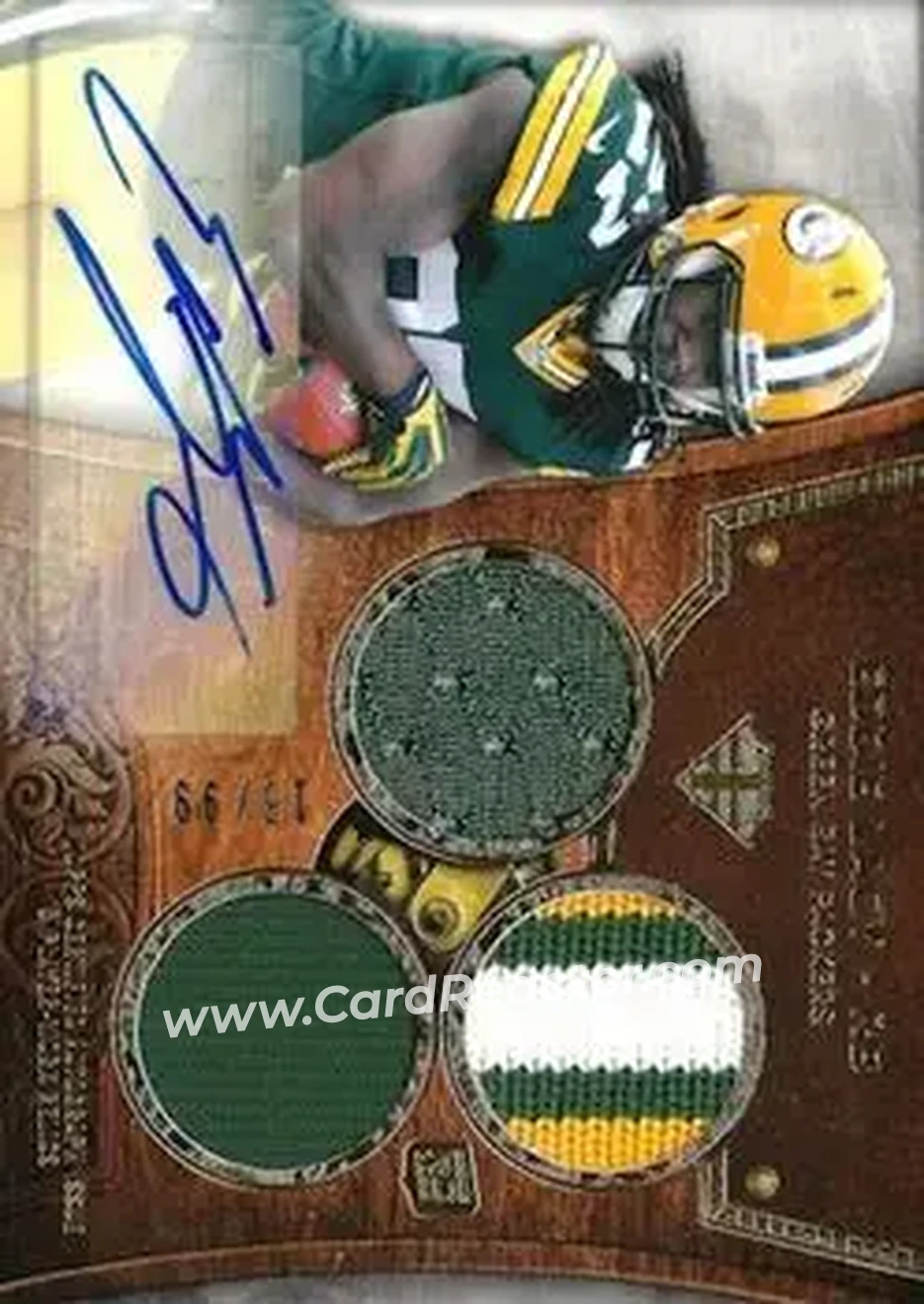 2013 Topps Triple Threads #122 - Eddie Lacy - Green Bay Packers - Front