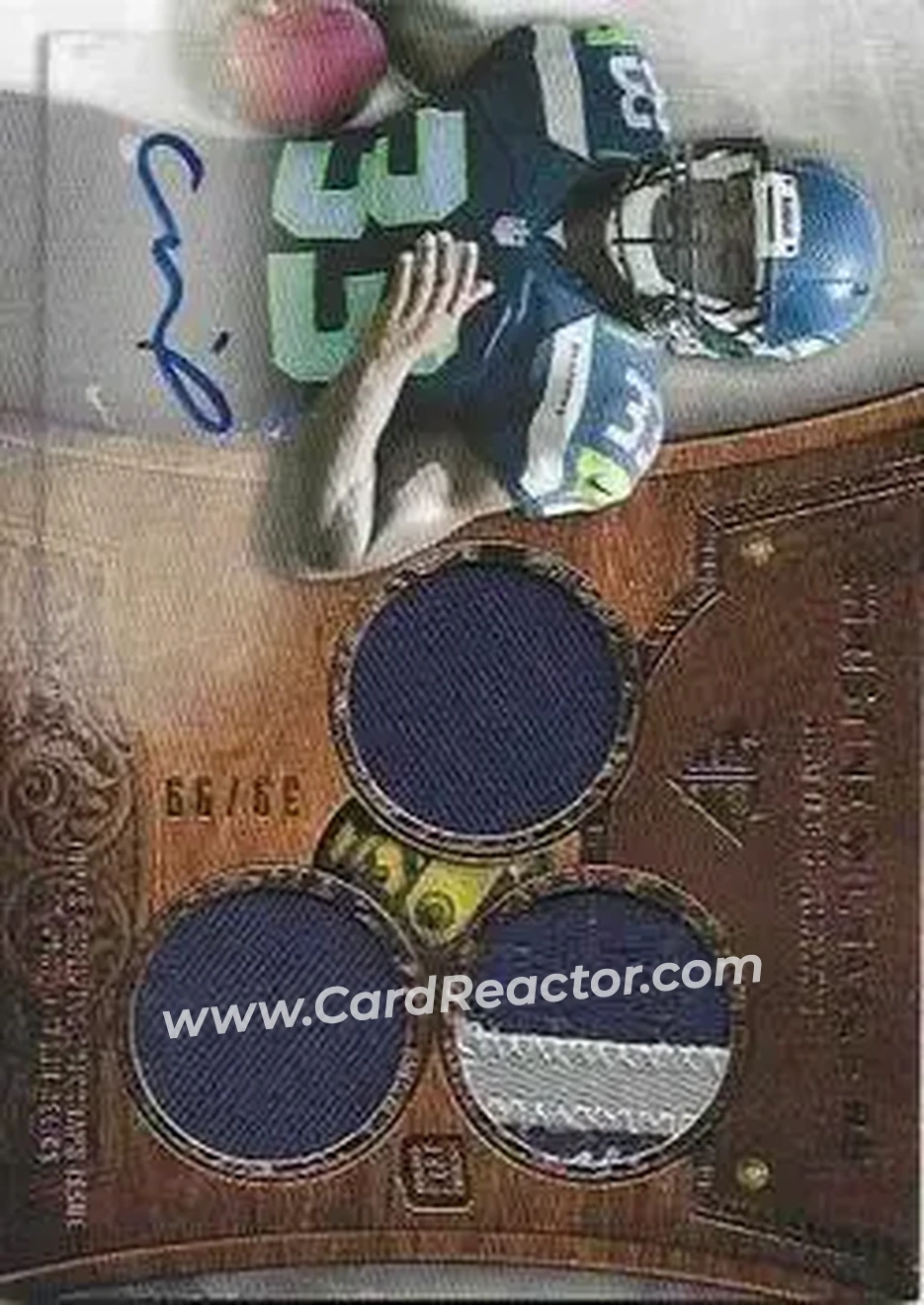 2013 Topps Triple Threads #126 - Christine Michael - Seattle Seahawks - Front