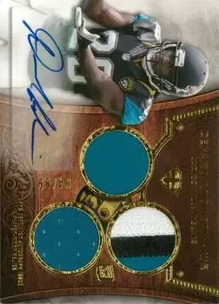 2013 Topps Triple Threads #132 - Denard "Shoelace" Robinson - Jacksonville Jaguars