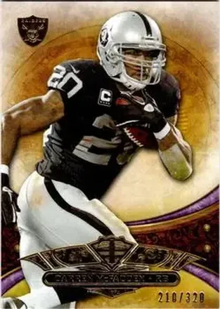 2013 Topps Triple Threads - Purple #6 - Darren McFadden - Oakland Raiders