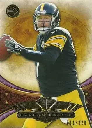 2013 Topps Triple Threads - Purple #17 - Ben Roethlisberger - Pittsburgh Steelers