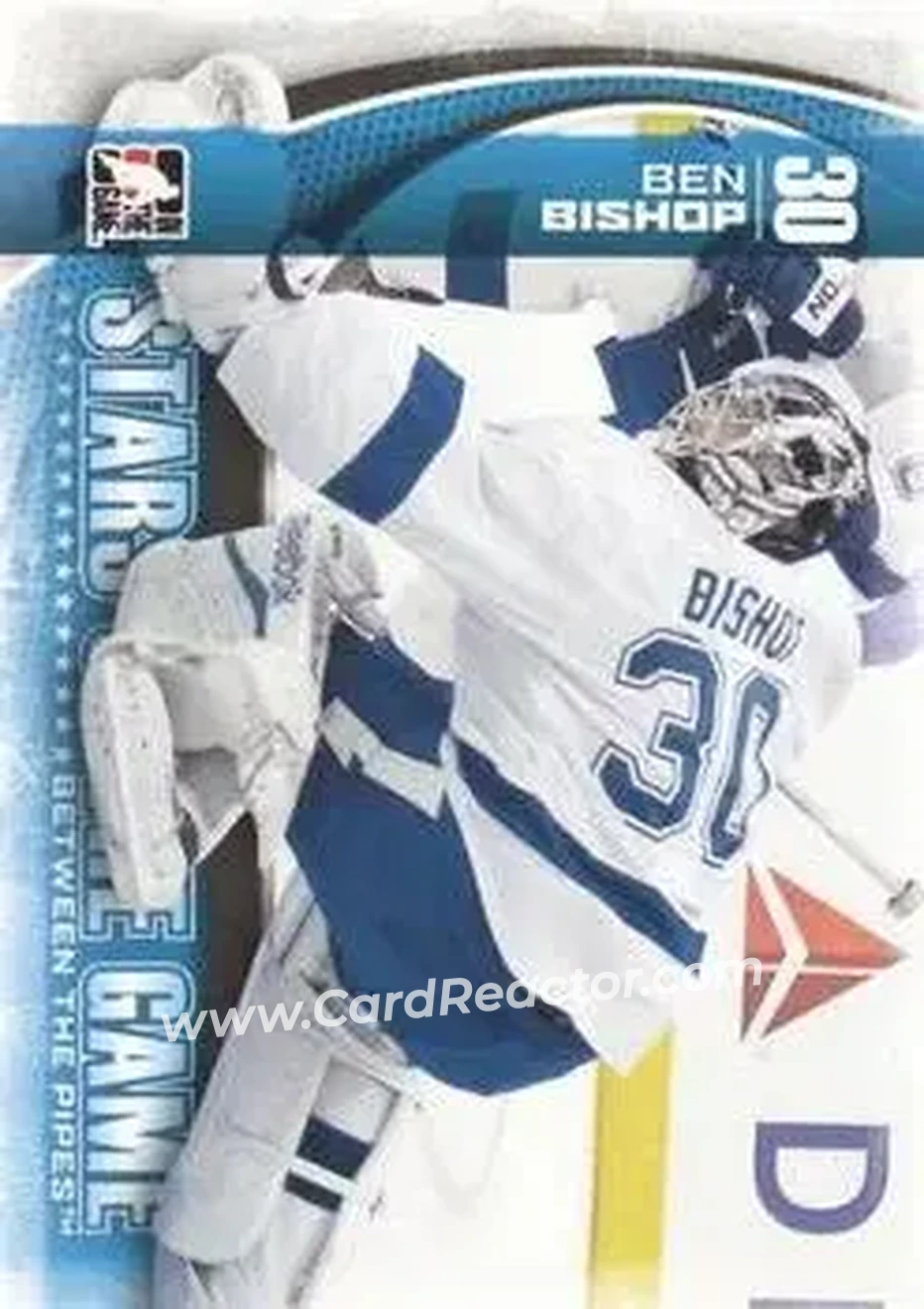 2013-14 In The Game Between the Pipes #3 - Ben Bishop - Tampa Bay Lightning - Front