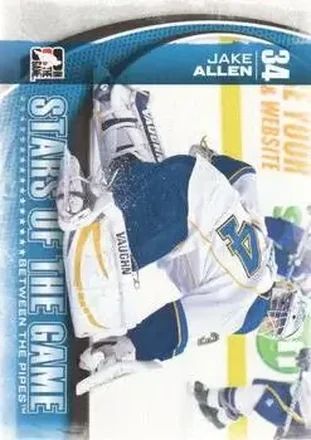 2013-14 In The Game Between the Pipes #8 - Jake Allen - St. Louis Blues