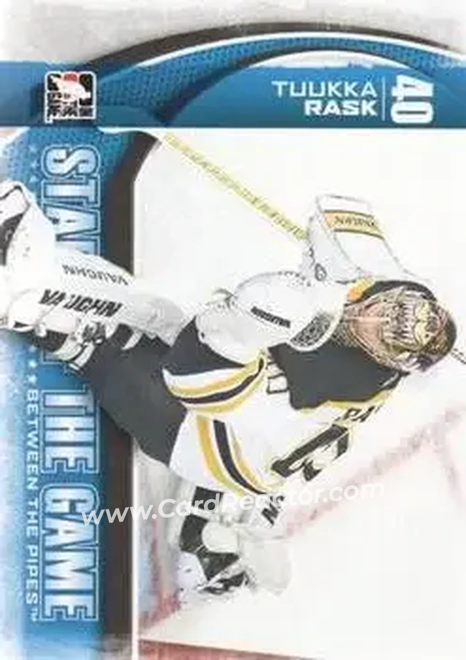 2013-14 In The Game Between the Pipes #18 - Tuukka Rask - Boston Bruins - Front