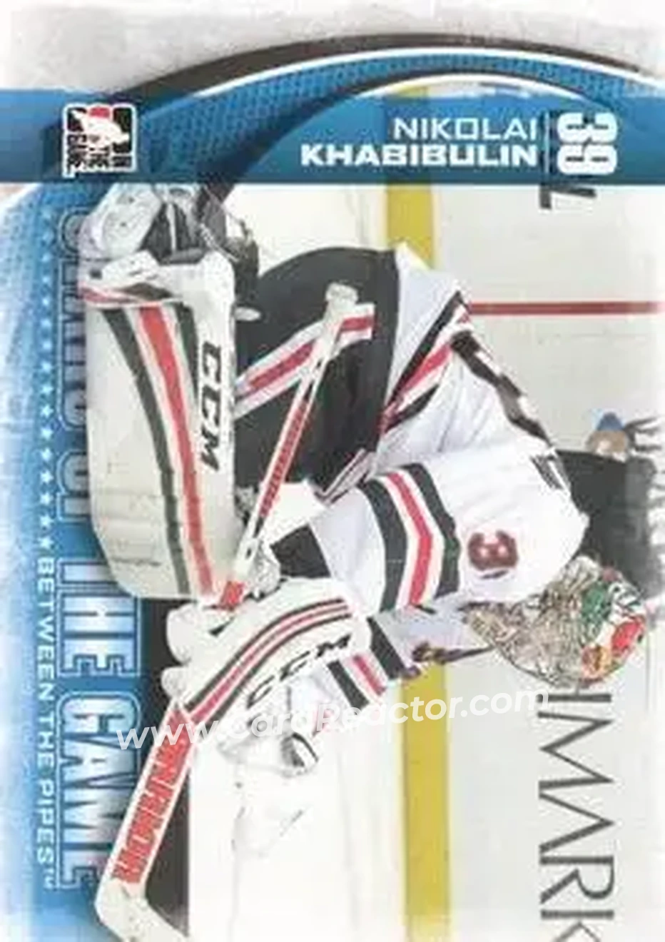 2013-14 In The Game Between the Pipes #22 - Nikolai Khabibulin - Chicago Blackhawks - Front