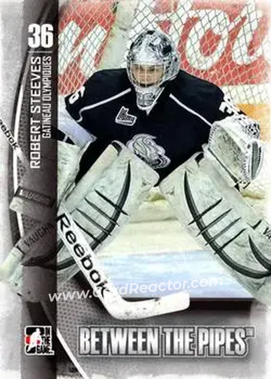 2013-14 In The Game Between the Pipes #26 - Robert Steeves - Gatineau Olympiques - Front
