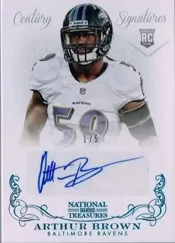 2013 Panini National Treasures feature card