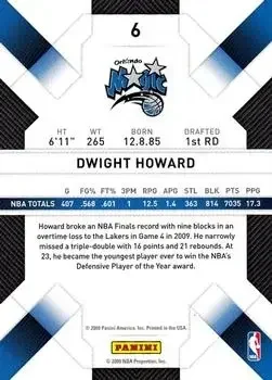 Back of Dwight Howard