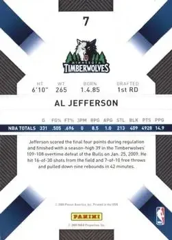 Back of Al Jefferson