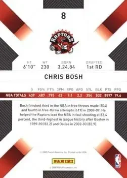 Back of Chris Bosh