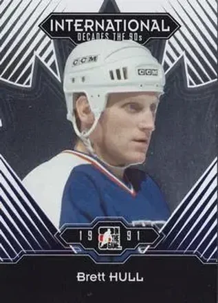 2013-14 In The Game Decades 1990s #1 - Brett Hull - USA