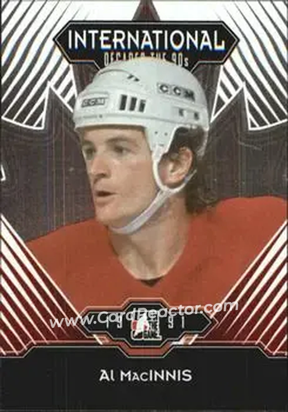 2013-14 In The Game Decades 1990s #2 - Al MacInnis - Canada - Front