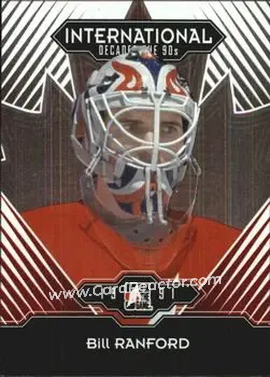 2013-14 In The Game Decades 1990s #3 - Bill Ranford - Canada - Front
