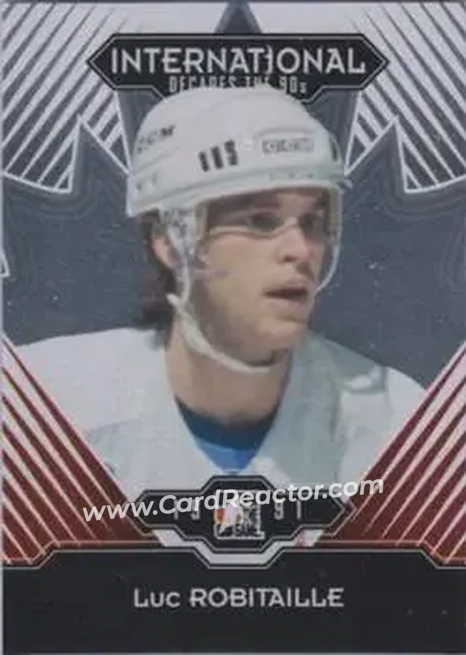2013-14 In The Game Decades 1990s #13 - Luc Robitaille - Canada - Front