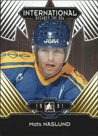 2013-14 In The Game Decades 1990s #15 - Mats Naslund - Sweden