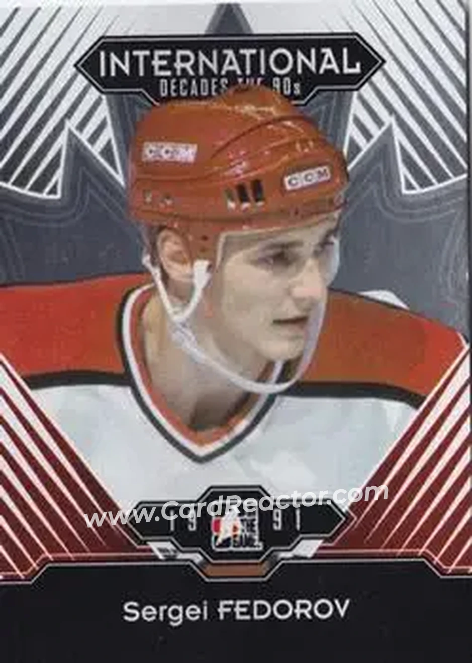 2013-14 In The Game Decades 1990s #20 - Sergei Fedorov - Russia - Front