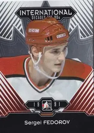 2013-14 In The Game Decades 1990s #20 - Sergei Fedorov - Russia