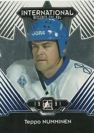 2013-14 In The Game Decades 1990s #22 - Teppo Numminen - Finland