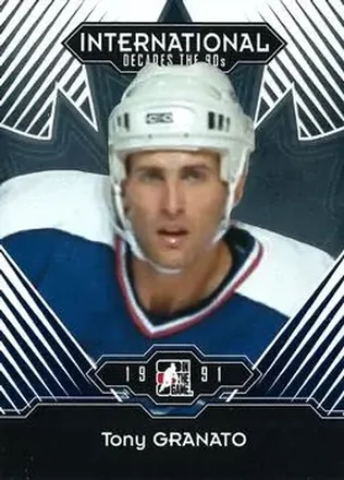 2013-14 In The Game Decades 1990s #24 Tony Granato