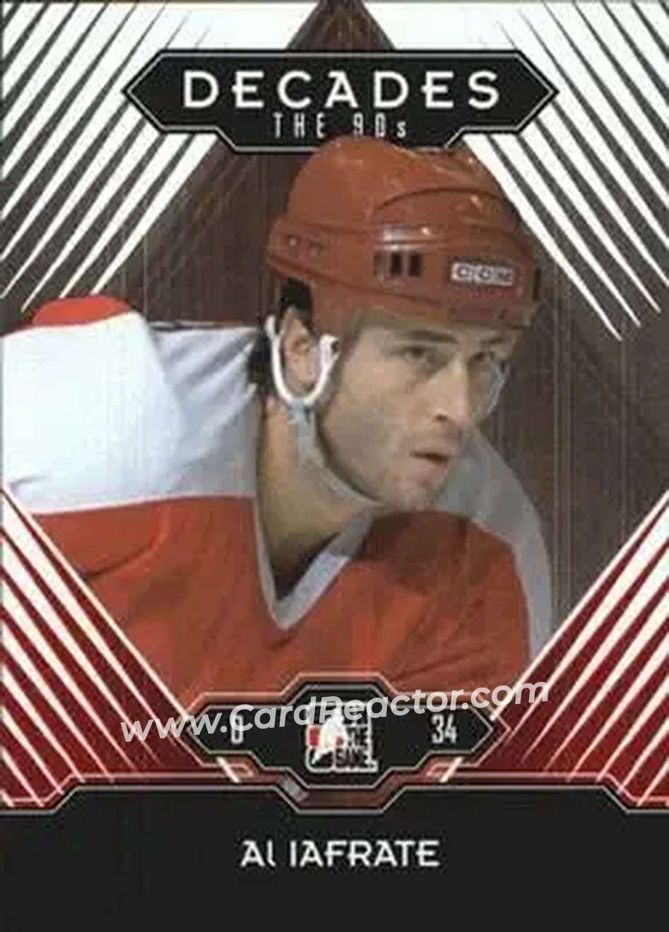 2013-14 In The Game Decades 1990s #26 - Al Iafrate - Toronto Maple Leafs - Front