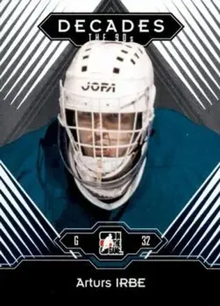 2013-14 In The Game Decades 1990s #29 - Arturs Irbe - San Jose Sharks