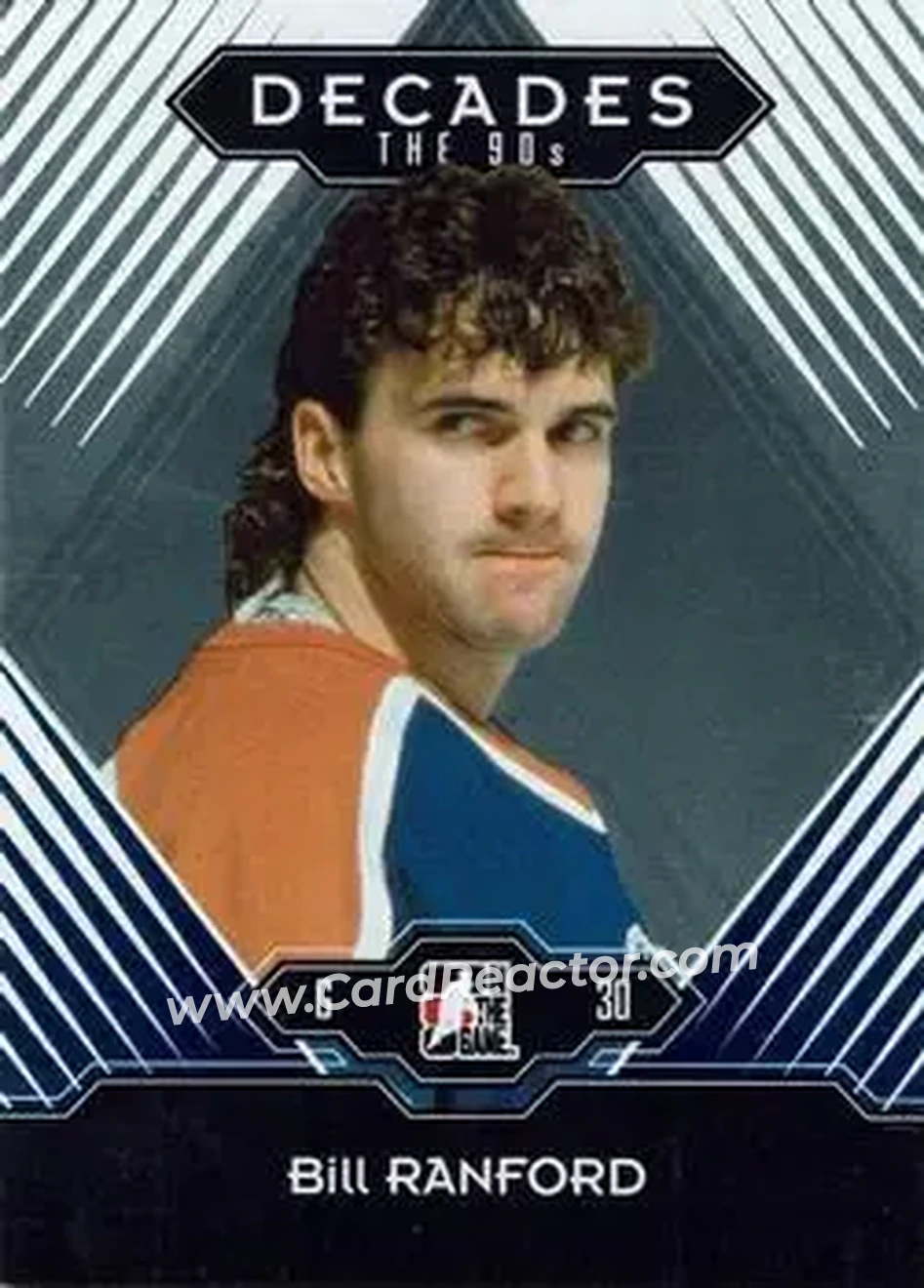 2013-14 In The Game Decades 1990s #31 - Bill Ranford - Edmonton Oilers - Front