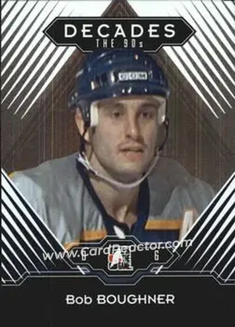 2013-14 In The Game Decades 1990s #32 - Bob Boughner - Nashville Predators - Front