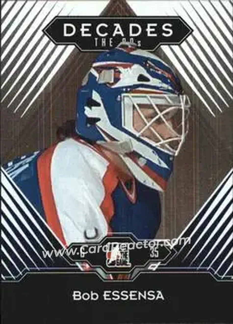 2013-14 In The Game Decades 1990s #33 - Bob Essensa - Winnipeg Jets - Front