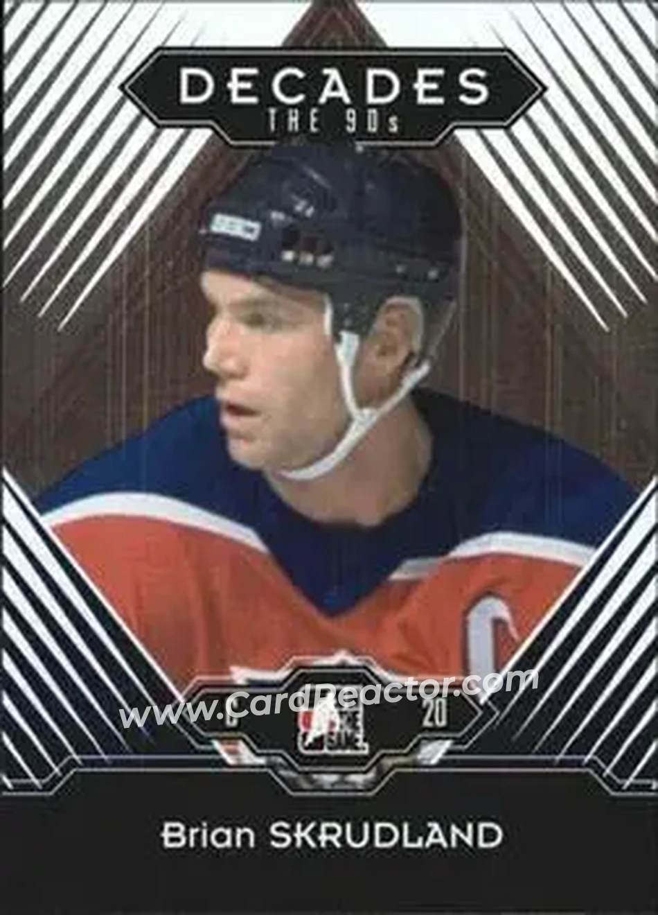 2013-14 In The Game Decades 1990s #37 - Brian Skrudland - Florida Panthers - Front