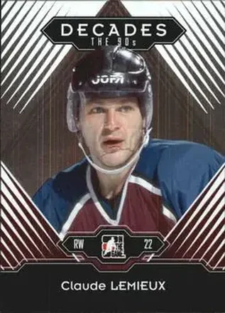 2013-14 In The Game Decades 1990s #42 - Claude Lemieux - Colorado Avalanche