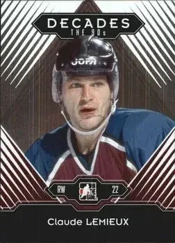 2013-14 In The Game Decades 1990s feature card