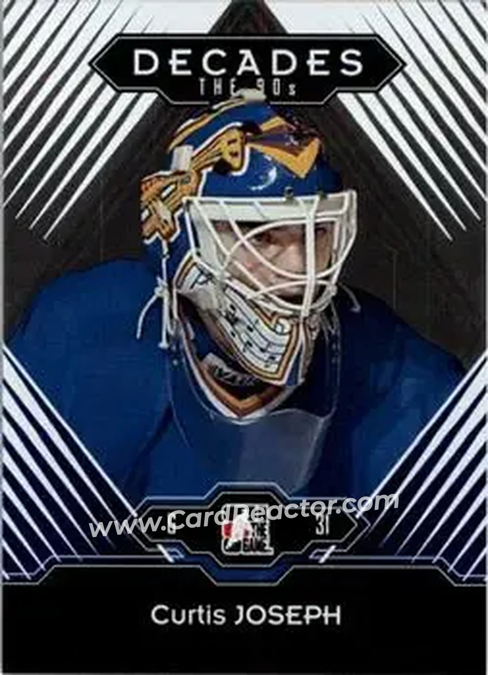 2013-14 In The Game Decades 1990s #44 - Curtis Joseph - St. Louis Blues - Front