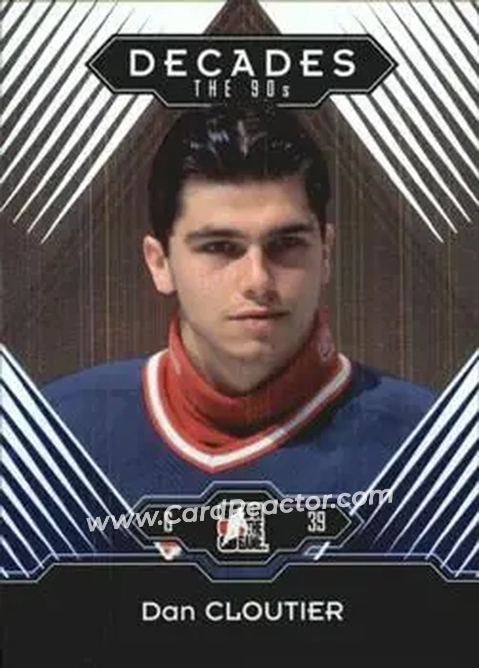 2013-14 In The Game Decades 1990s #46 - Dan Cloutier - New York Rangers - Front