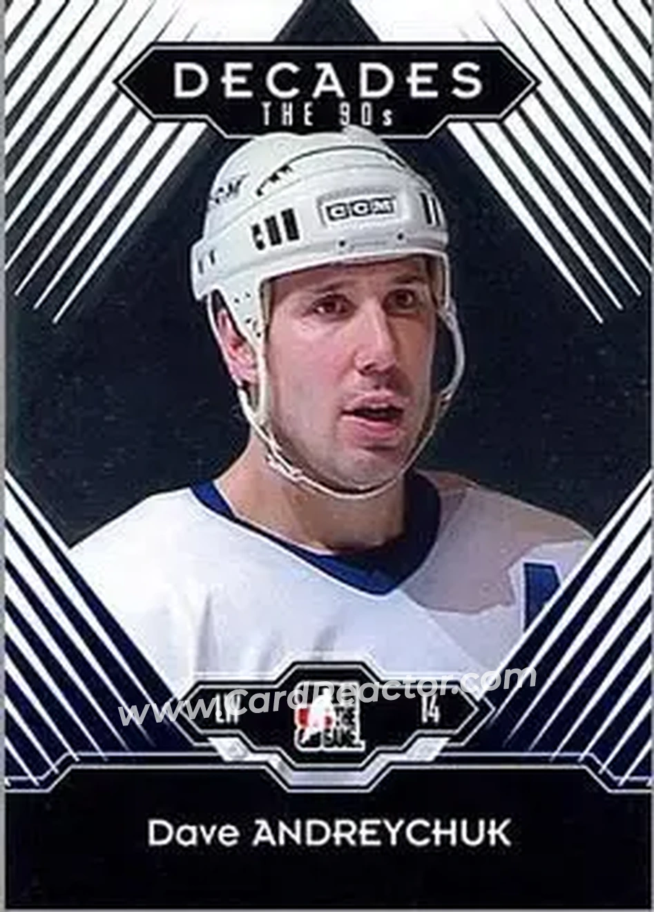 2013-14 In The Game Decades 1990s #47 - Dave Andreychuk - Toronto Maple Leafs - Front