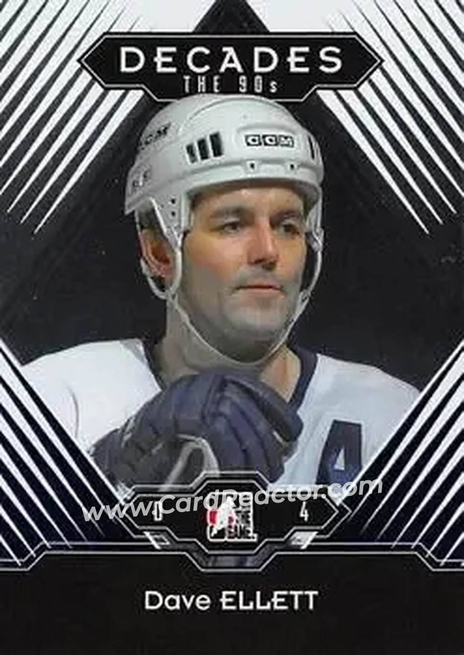 2013-14 In The Game Decades 1990s #48 - Dave Ellett - Toronto Maple Leafs - Front