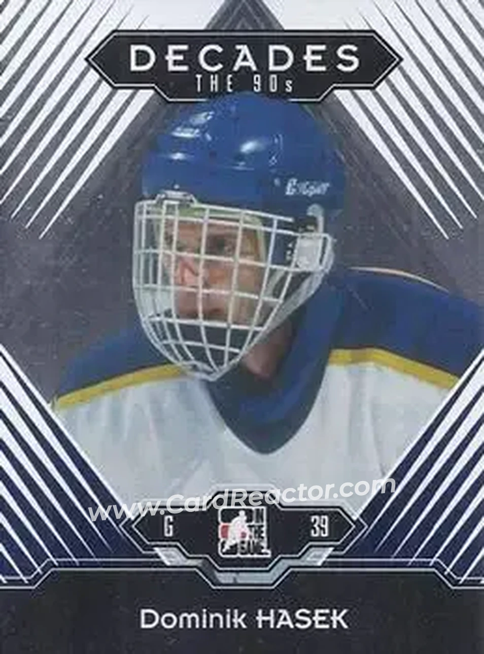 2013-14 In The Game Decades 1990s #50 - Dominik Hasek - Buffalo Sabres - Front