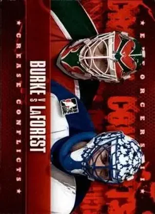 2013-14 In The Game Enforcers #98 Sean Burke - Mark Laforest CC, UER - New Jersey Devils - Toronto Maple Leafs
