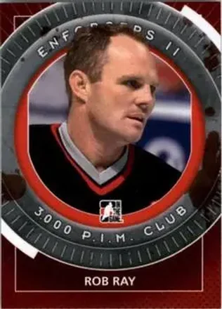 2013-14 In The Game Enforcers #105 Rob Ray
