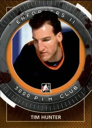 2013-14 In The Game Enforcers #107 Tim Hunter