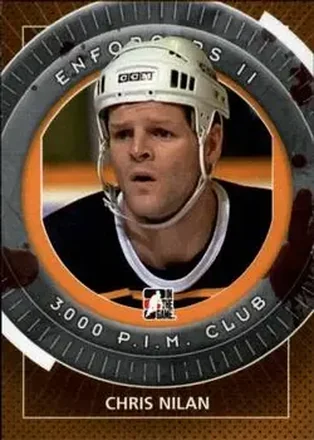 2013-14 In The Game Enforcers #108 Chris Nilan