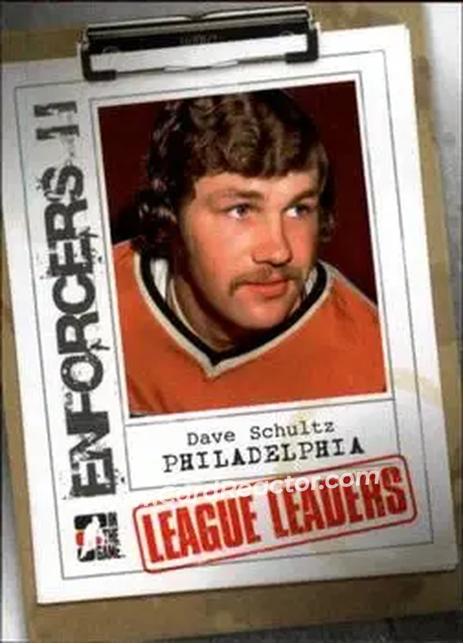 2013-14 In The Game Enforcers #109 - Dave Schultz - Philadelphia Flyers - Front
