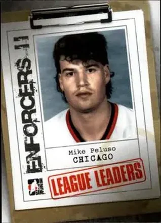 2013-14 In The Game Enforcers #111 Mike Peluso