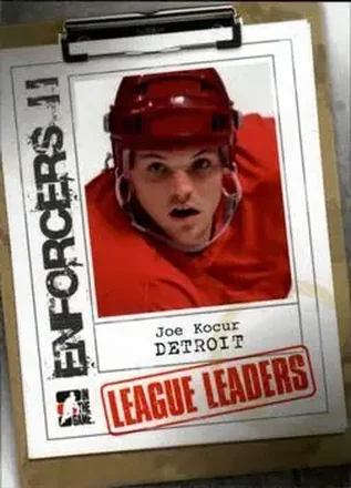 2013-14 In The Game Enforcers #114 Joey Kocur
