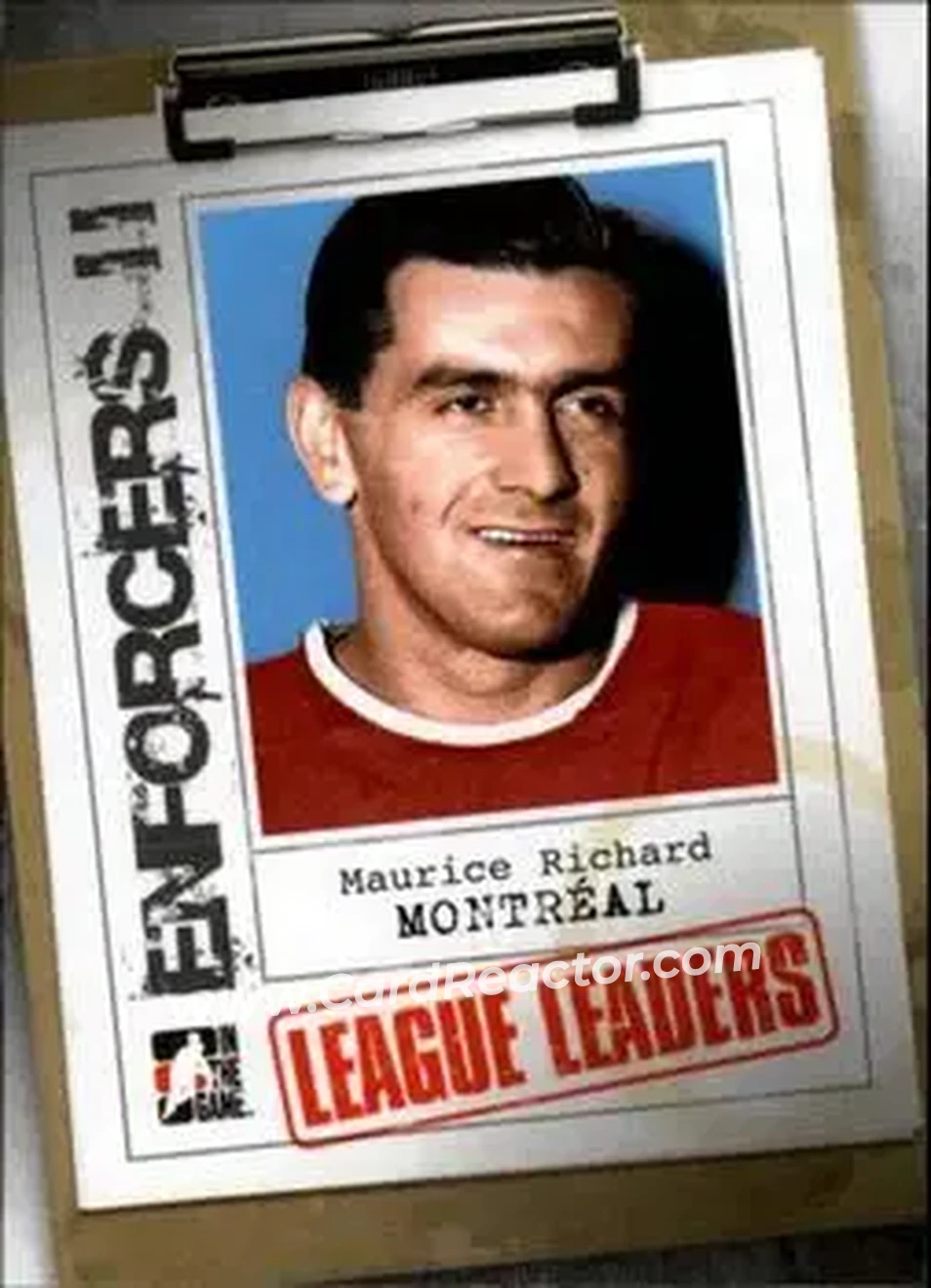 2013-14 In The Game Enforcers #117 - Maurice Richard - Montreal Canadiens - Front