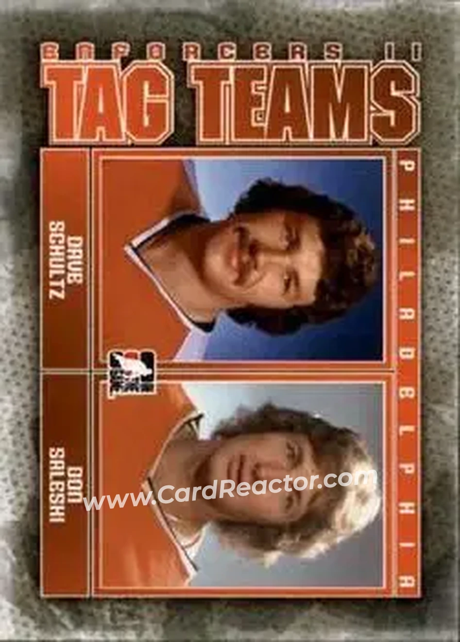 2013-14 In The Game Enforcers #128 - Dave Schultz - Don Saleski TT - Philadelphia Flyers - Philadelphia Flyers - Front