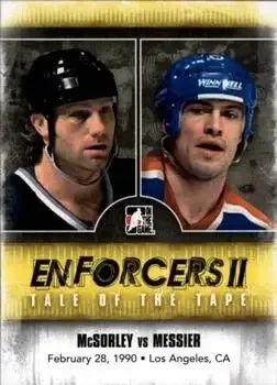 2013-14 In The Game Enforcers feature card