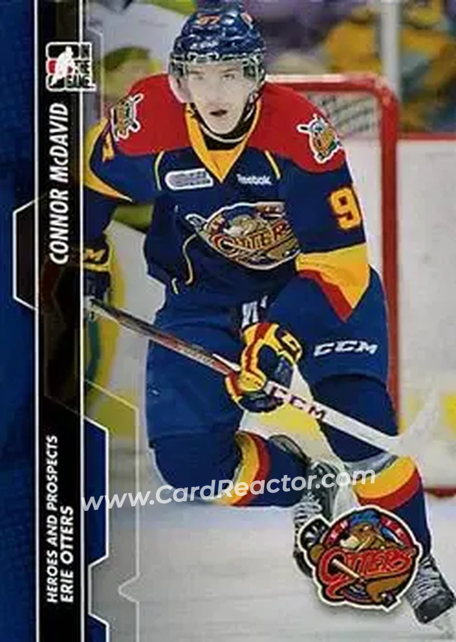 2013-14 In The Game Heroes and Prospects #5 - Connor McDavid - Erie Otters - Front
